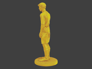 Soccer Player SP 023 3Dプリントモデル