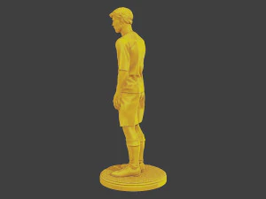 Soccer Player SP 023 3D Print Model
