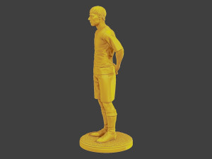 Soccer Player SP 024 3D 打印模型