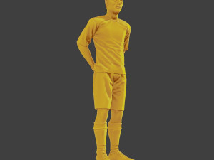 Soccer Player SP 024 3D 打印模型