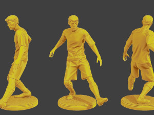 Soccer Player SP 026 3Dプリントモデル