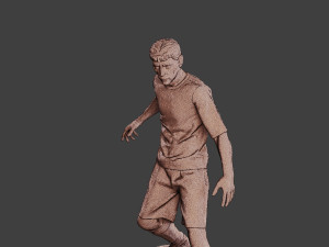 Soccer Player SP 026 3D-Druckmodell