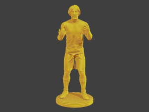 Soccer Player SP 027 3D Print Model