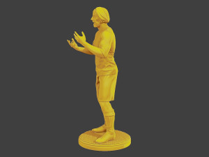 Soccer Player SP 027 Modèles 3D en vedette