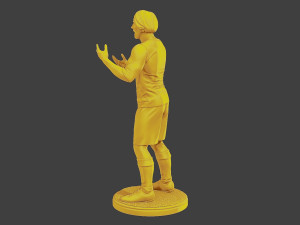 Soccer Player SP 027 Modèles 3D en vedette