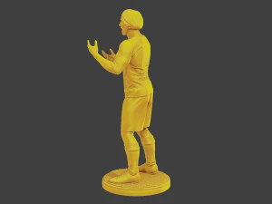 Soccer Player SP 027 3D Print Model
