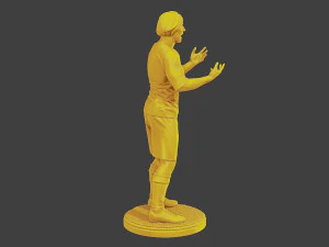 Soccer Player SP 027 3D Print Model