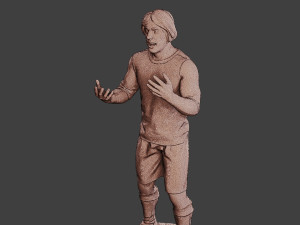 Soccer Player SP 027 Modèles 3D en vedette