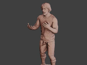 Soccer Player SP 027 3D Print Model