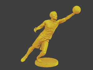 Soccer Player SP 029 3D Print Model