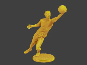 Soccer Player SP 029 3D Print Model