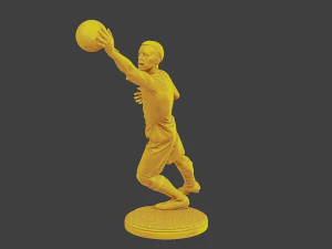 Soccer Player SP 029 3D Print Model