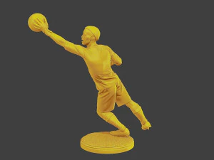 Soccer Player SP 029 3D Print Model