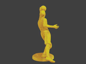 Soccer Player SP 029 3D Print Model
