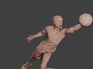 Soccer Player SP 029 3D Print Model