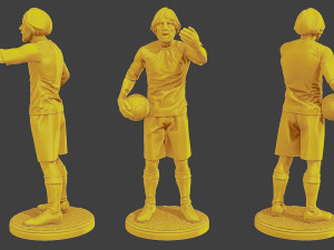 Soccer Player SP 030 3D Print Model