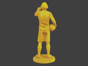 Soccer Player SP 030 3Dプリントモデル