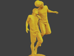 Soccer Player SP 031 032 3D 打印模型