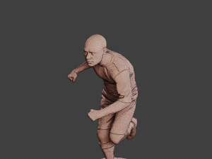 Soccer Player SP 033 3D Print Model