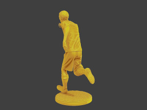 Soccer Player SP 037 3D Print Model