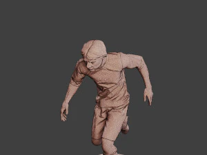 Soccer Player SP 040 3D Print Model