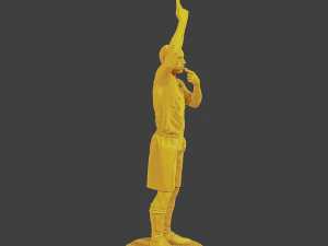 Soccer Player SP 044 3D Print Model