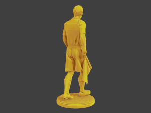 Soccer Player SP 047 3D Print Model