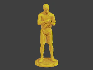 Soccer Player SP 048 3D Print Model