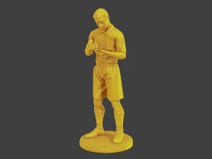 Soccer Player SP 048 3D Print Model