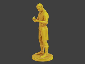 Soccer Player SP 048 3D Print Model