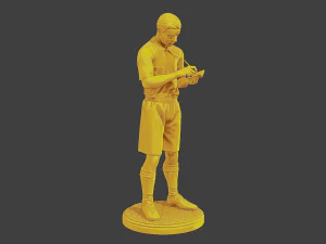 Soccer Player SP 048 3D Print Model
