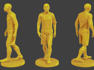 Soccer Players SP Pack 3 3D Print Model