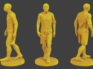 Soccer Players SP Pack 3 3D Print Model
