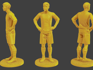 Soccer Players SP Pack 3 3D Print Model