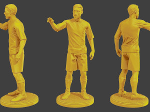 Soccer Players SP Pack 3 3D Print Model