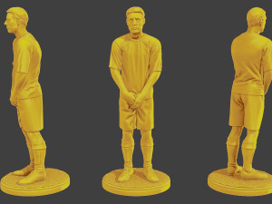 Soccer Players SP Pack 3 3D Print Model