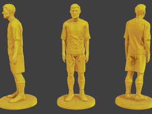 Soccer Players SP Pack 3 3D Print Model