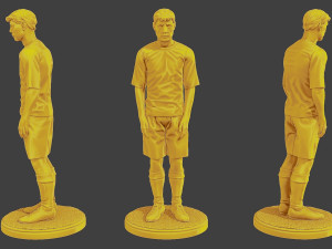 Soccer Players SP Pack 3 3D Print Model