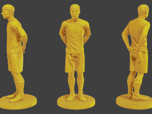 Soccer Players SP Pack 3 3D Print Model