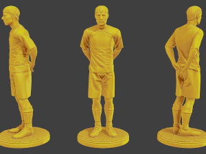 Soccer Players SP Pack 3 3D Print Model