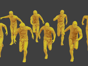 Soccer Players SP Pack 5 Model do druku 3D