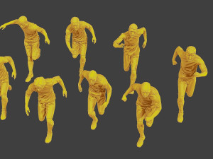 Soccer Players SP Pack 5 3D Принт Модель