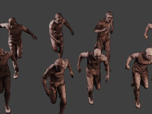 Soccer Players SP Pack 5 3D Принт Модель