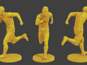 Soccer Players SP Pack 6 3D Print Model