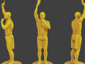 Soccer Players SP Pack 6 3D Print Model