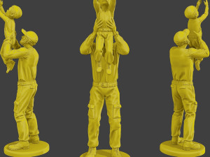 Actual Casual Male ACM1 001 3D Print Model
