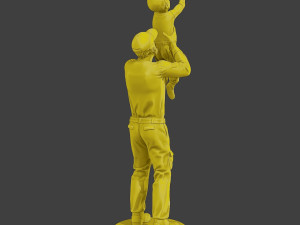 Actual Casual Male ACM1 001 Modèles 3D en vedette
