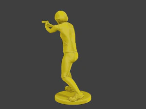 Actual Casual Female ACF1 001 3D Print Model