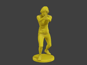 Actual Casual Female ACF1 001 3D Print Model