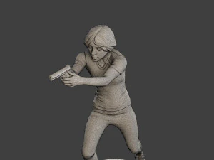 Actual Casual Female ACF1 001 3D Print Model